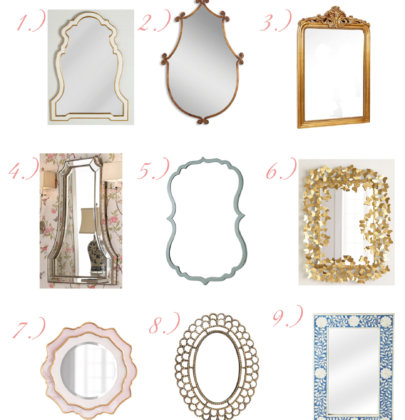 Prettiest Mirrors of them All!